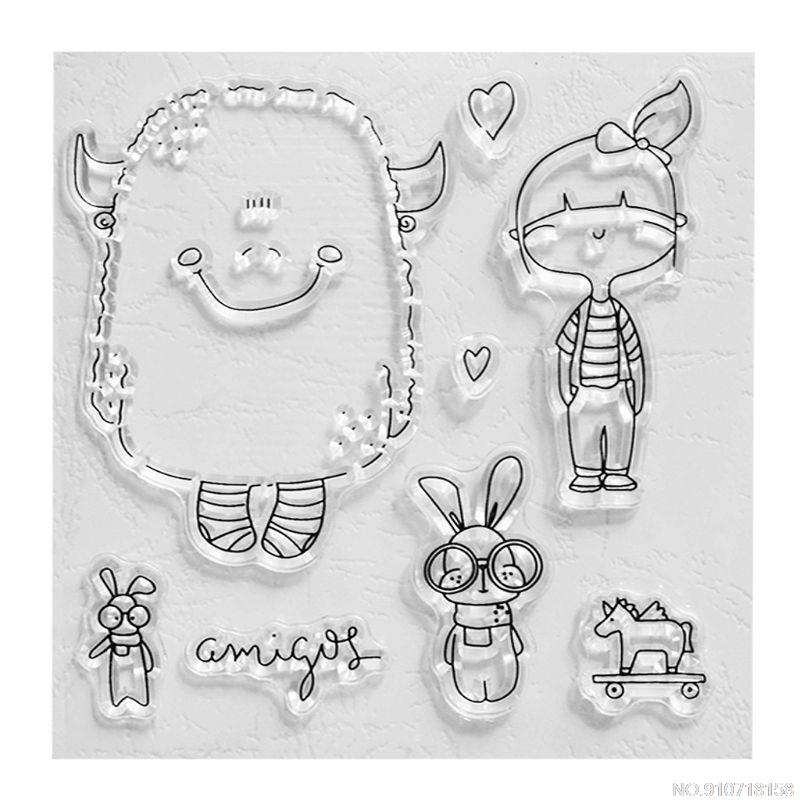 Muzieknoot Siliconen Clear Seal Stempel Diy Scrapbooking Embossing Fotoalbum Papier Card Craft Art O27 20: 14