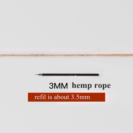 Naturlig jute uden farvet gør-det-selv håndværk hamp reb hænge mærke flaske indpakning snore tråd håndværk dekoration jute reb 2mm 8mm 10mm- 14mm: 2mm 500m