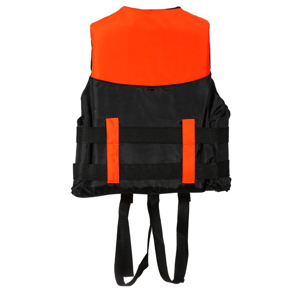AOTU Water Sports Polyester Adult Life Jacket Swimming Boating Ski Drifting Vest Outdoor Survival Suit with Whistle: NO.1 / M