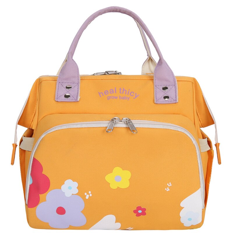 Stijl Casual Luiertas Hand Schouder Schouders Mama Tas Massa Mother 'S Tas: Yellow