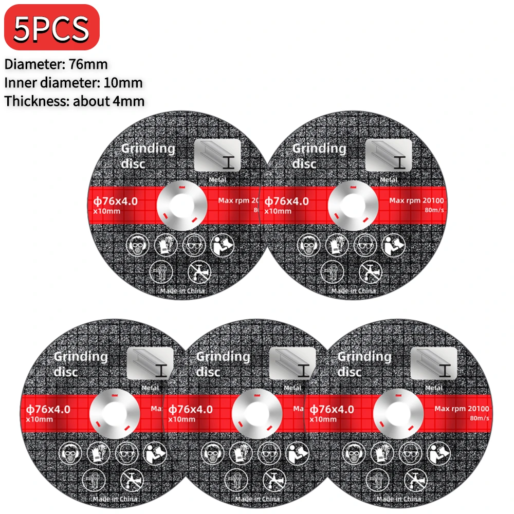 1-20pcs 76mm Saw Blade Electric Grinding Cutting Discs Circle Wheels Metal Cutter Power Tools Wood Cutting Sanding Grinder Discs
