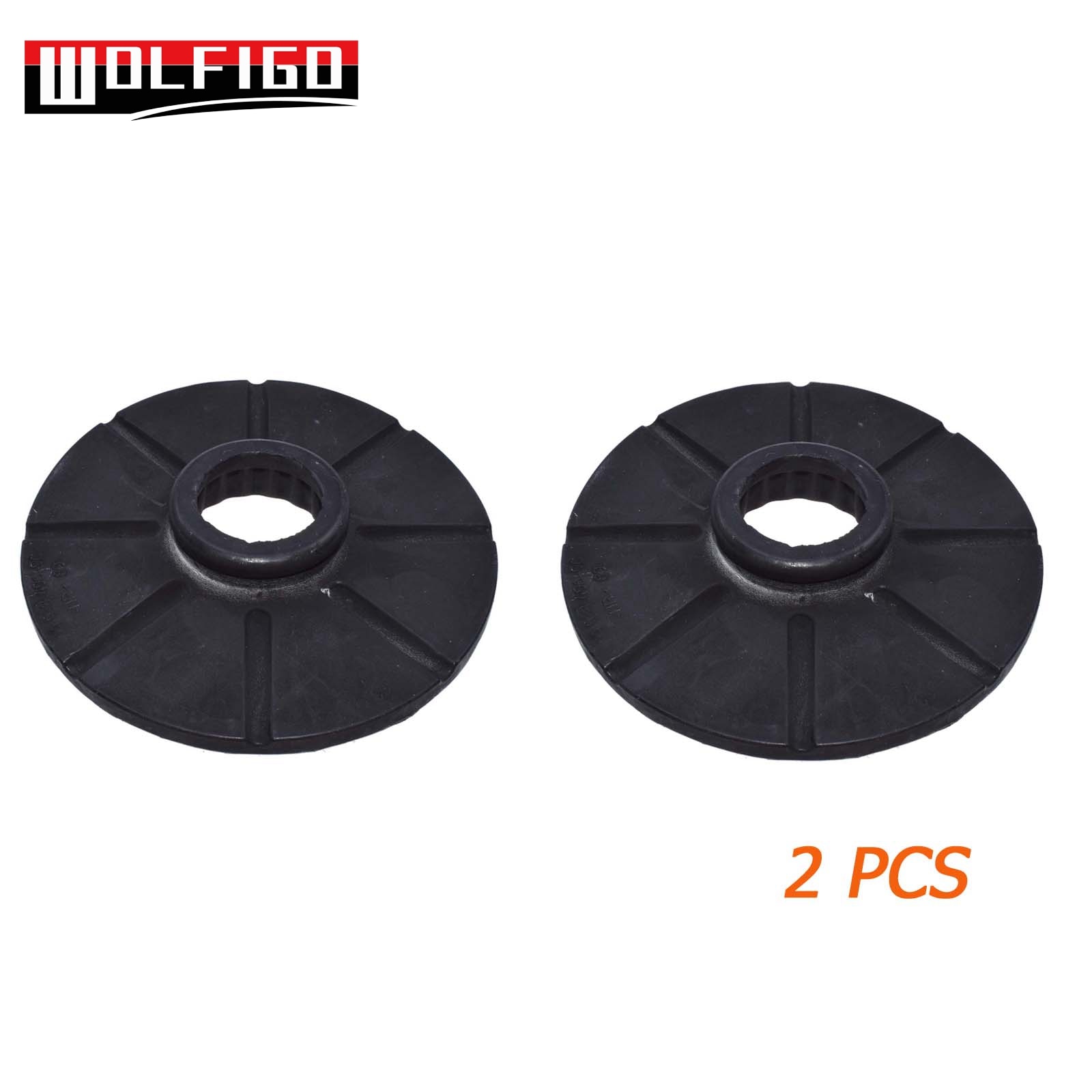 WOLFIGO 1 ud./2 uds. para Saab 9-3 2003 almohadilla de resorte de bobina soporte trasero superior 4 24 761,424761,90538496: 2 PCS