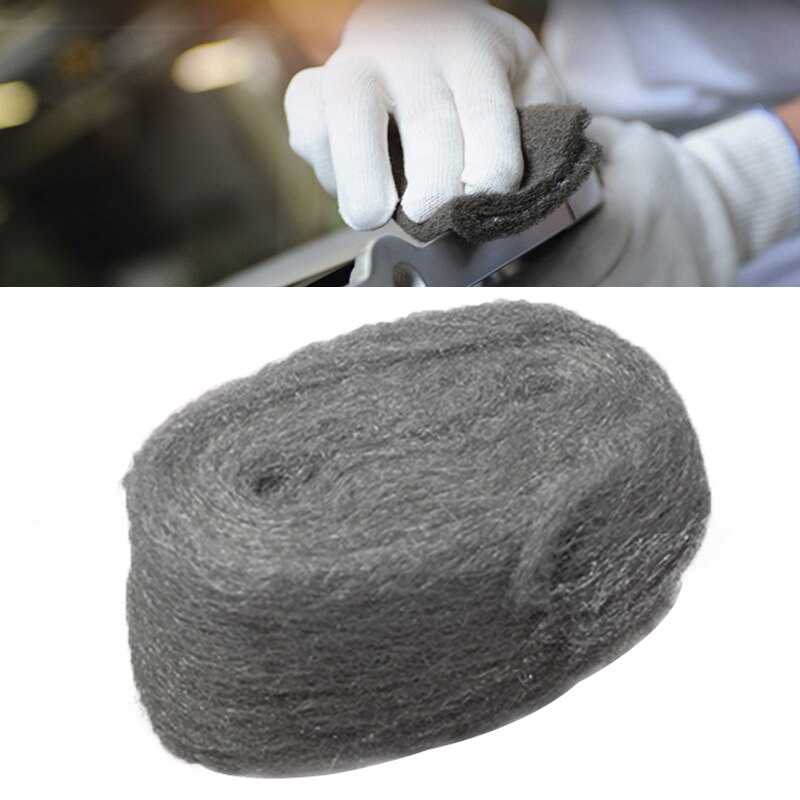 Portable Steel Wire Wool Grade 0000 3.3m For Polishing Cleaning Removing Remover Non Crumble
