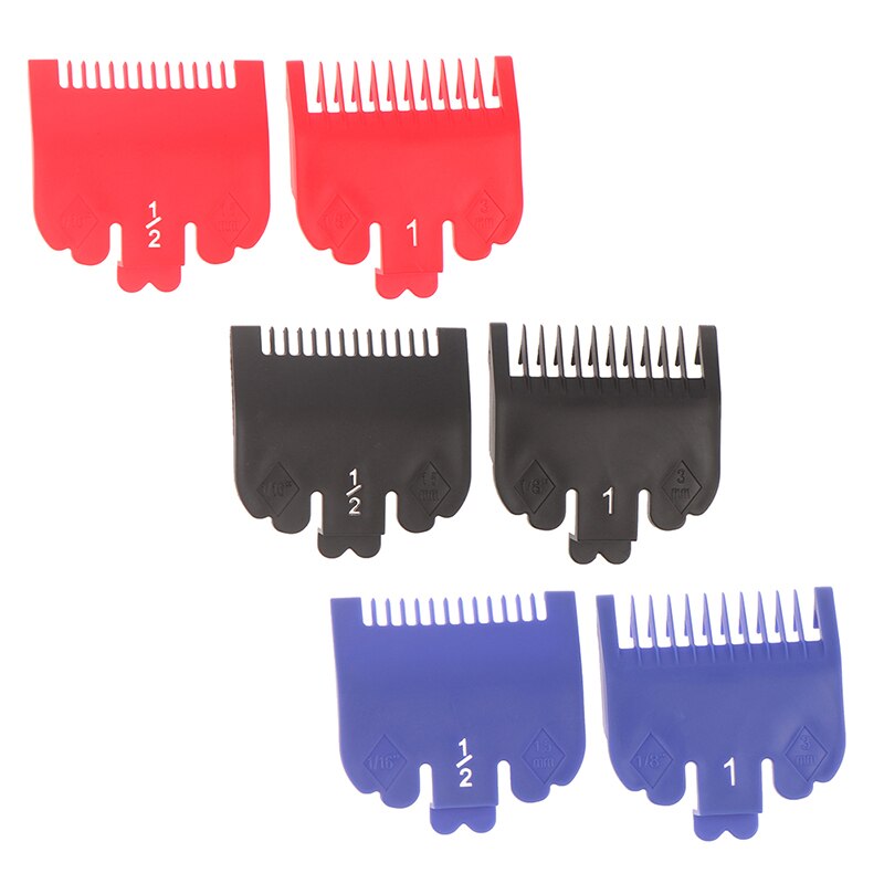 2 Teile/satz Haar Haarschneidemaschine führen Kamm Bart Trimmer Kamm Trimmer Kopf Rasierer Kamm Ersatz Haarschneidemaschine Klinge Cutter Haar Pflege