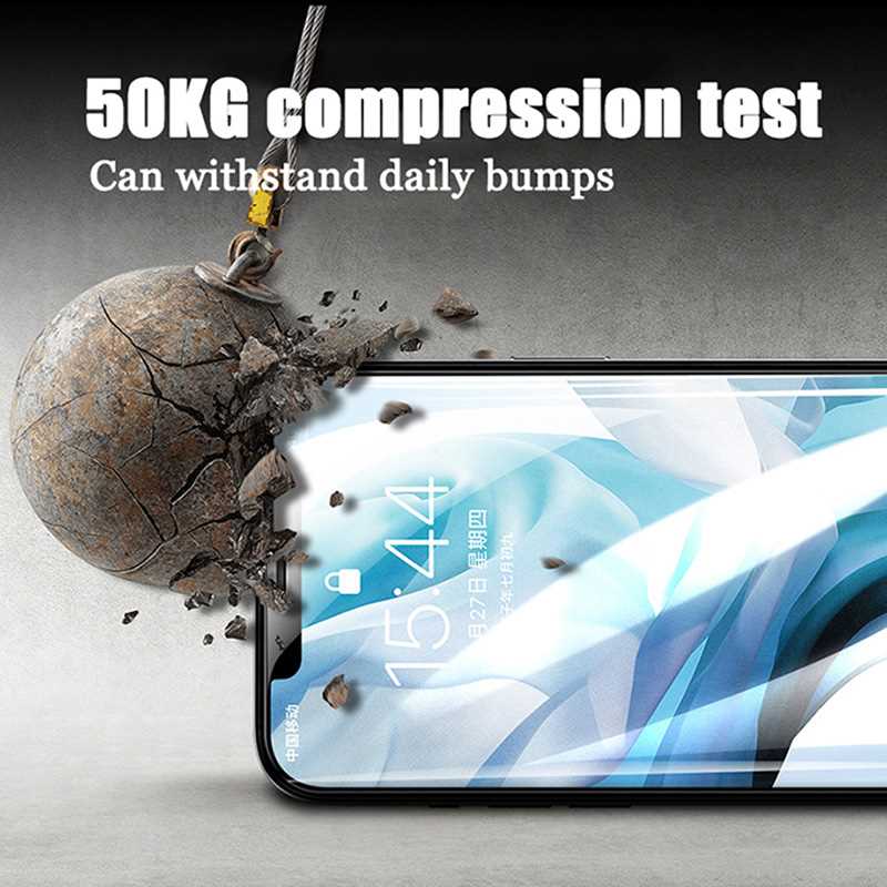 3Pcs Tempered Glass For Nokia 7 Plus 6 Screen Protector Front Film