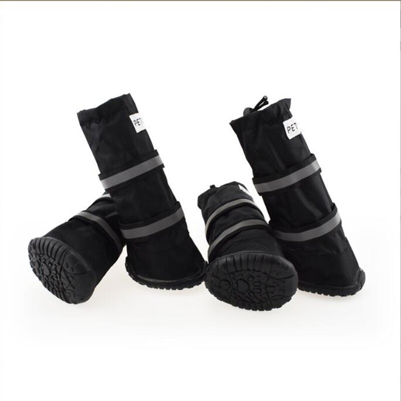 Buty dla psa wodoodporne antypoślizgowe bandaże odblaskowe zimowe stopy dla psa wiatroszczelne buty outdoorowe dla średnich duże psy Labrador