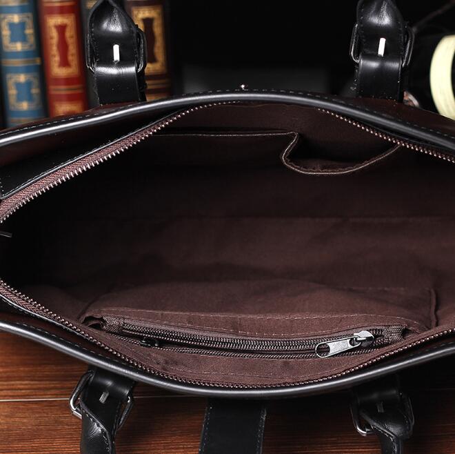 men's handbag business bag shoulder bag briefcase document bag