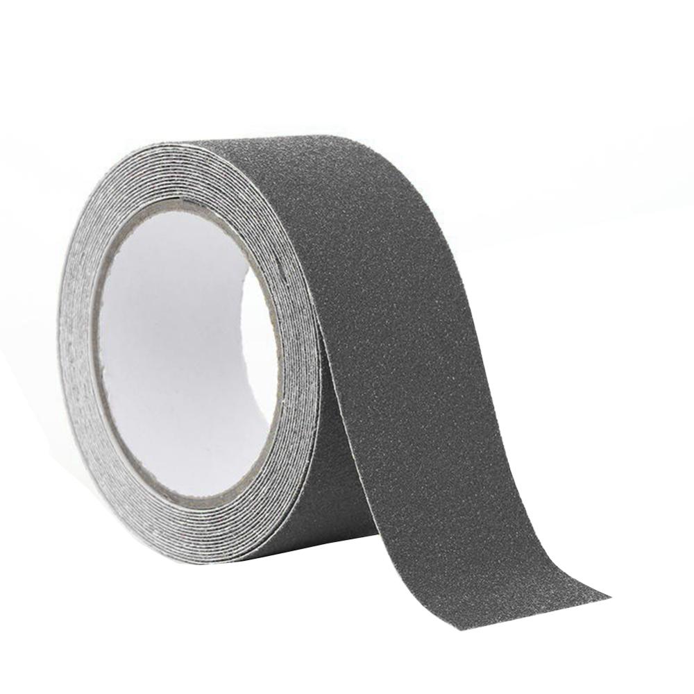 Anti-slip Grip Tape Strong Grip Abrasive Good Adhesive Traction Waterproof Tape for Stairs Sidewalks 16 ft/32 ft: Gray 16 ft