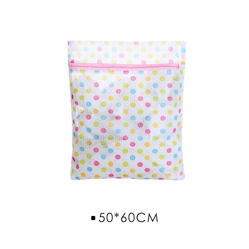 Mesh Laundry Bag Washing Net Bag Underwear Sock Washing Machine Pouch Clothes Bra Dirty Clothes Organizer Laundry Basket: 3
