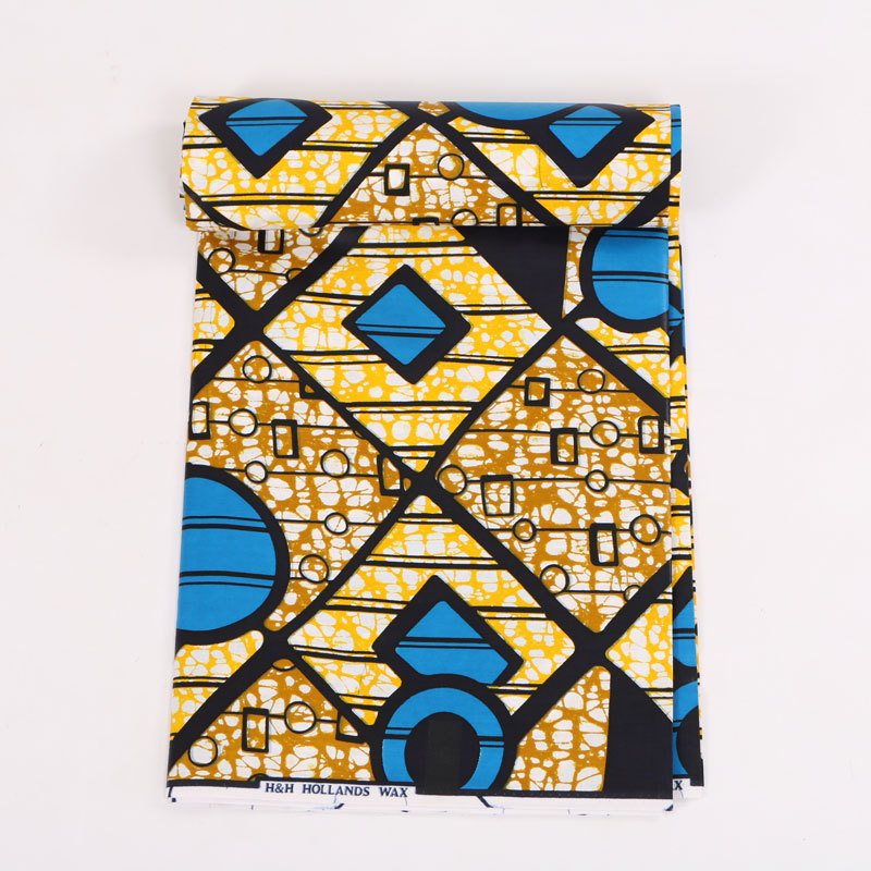 Latest African Wax Fabric Veritable 100% Cotton Print Fabric les pagnes