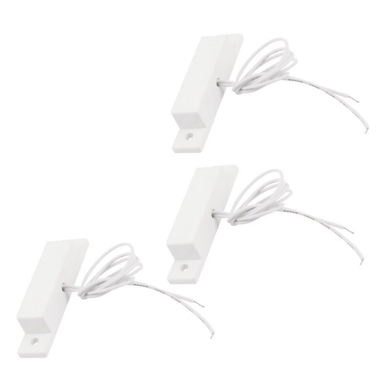 3pcs NO normally open Wired Security Alarm door magnetic contact reed switch