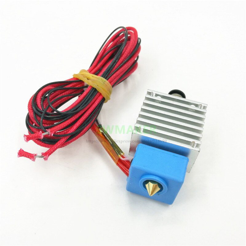 TEVO-impresora 3D Tornado, extrusión simple hotend MK8, kit de actualización de calcetines de silicona, piezas de impresora 3D de 24V