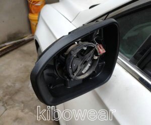 Replace Side Mirror Frame Holder for Ford Mondeo MK5 MKV 5 V exterior Wing Glass Surround Trim matte