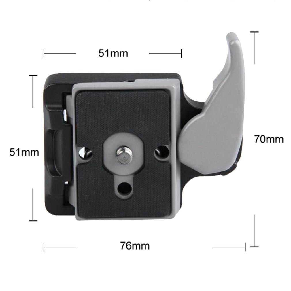 Kamera 323 Quick Release Clamp Adapter + 200PL-14 Quick Release Platte Kompatibel Für Manfrotto Compat Platte