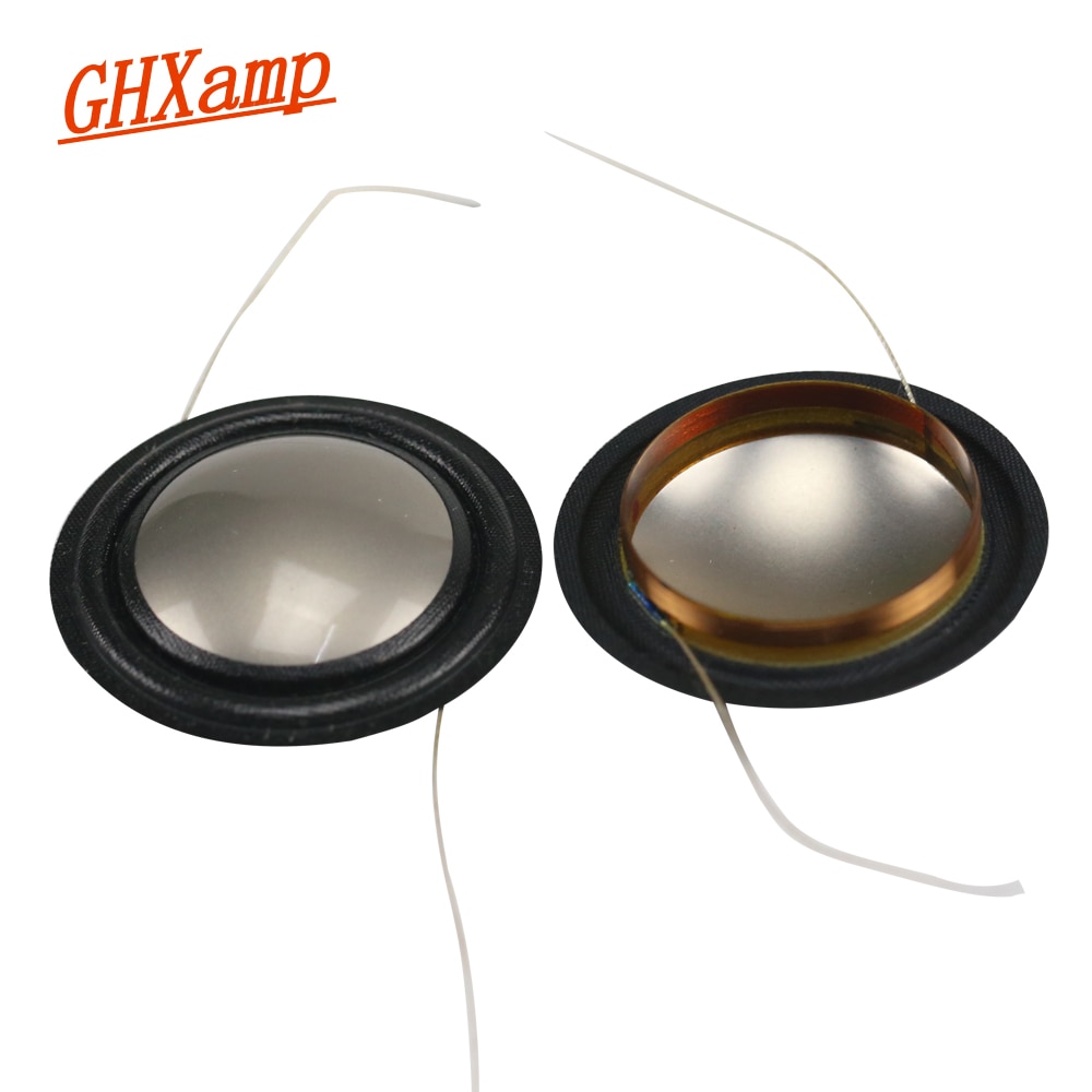 GHXAMP 20.4mm 20.5 Core Treble Spreekspoel Geïmporteerd Titanium Film + Zijde Membraan Speciale Accessoires 8OHM 2 STKS