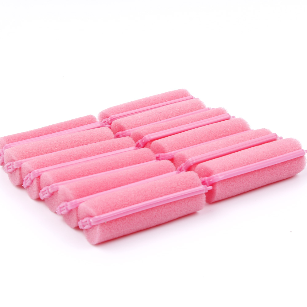 12 stuks Haar Krultang Magie Spons Foam Kussen Hair Styling Rollers Curler Twist Tool DIY Kapsalon Styling gereedschap