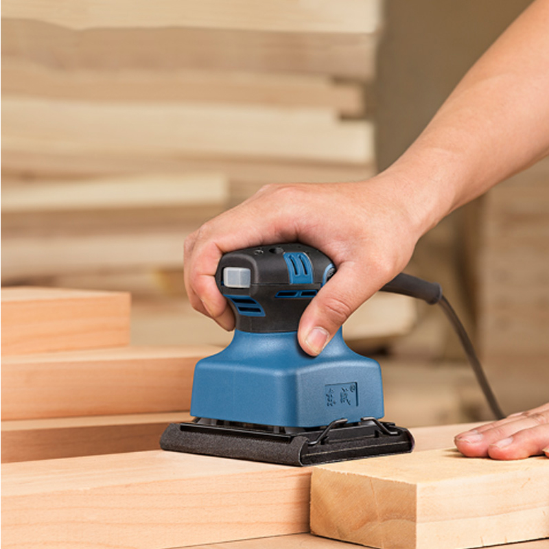 Lijadora plana de mano, máquina de papel de lija portátil para carpintería, lijadora de pared plana de 220V, herramientas eléctricas de pulido