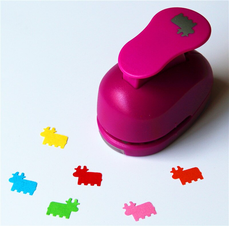 shapes paper punch 15mm 5/8'' shapes craft punch diy puncher paper cutter scrapbooking punches scrapbook S29: Cattle
