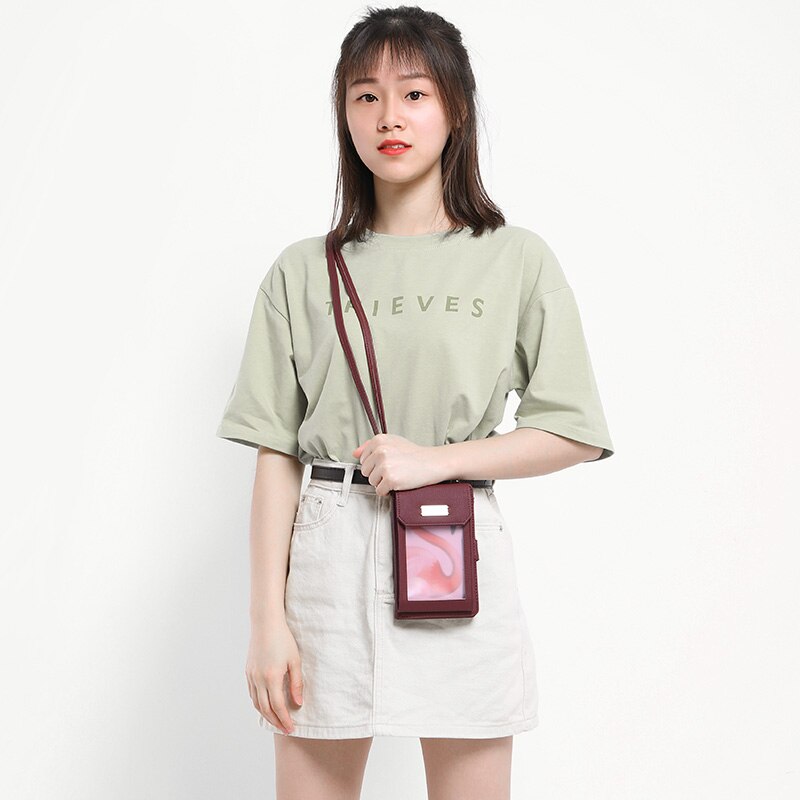 Weichen multi-funcional carteira bolsa para mulheres design da marca moda senhoras bolsas de bolso do telefone celular crossbody sacos de ombro