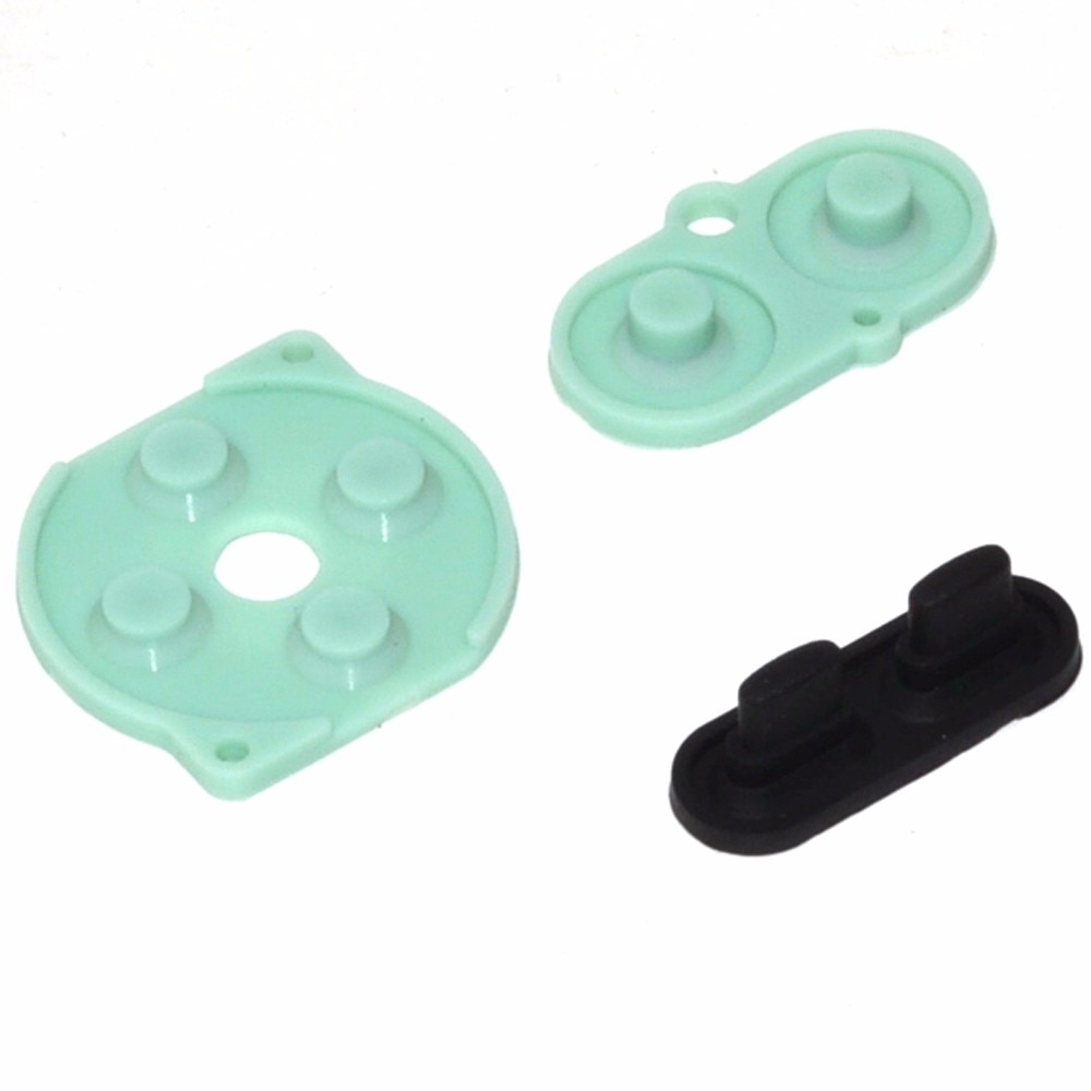 1 Set Di Pulsanti Conduttivi In Gomma Colorata AB D-pad Per Nintend GameBoy Advance GBA Silicone Conduttivo Start Select Tastiera - Foto 7