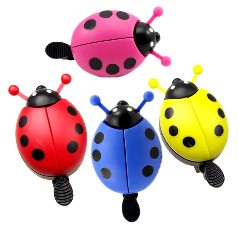 Bicycle Bell Loud Road Bike Handlebar Ring Bells Generic Kid Funny Ladybug Cycling Ride Bike Ring Bell