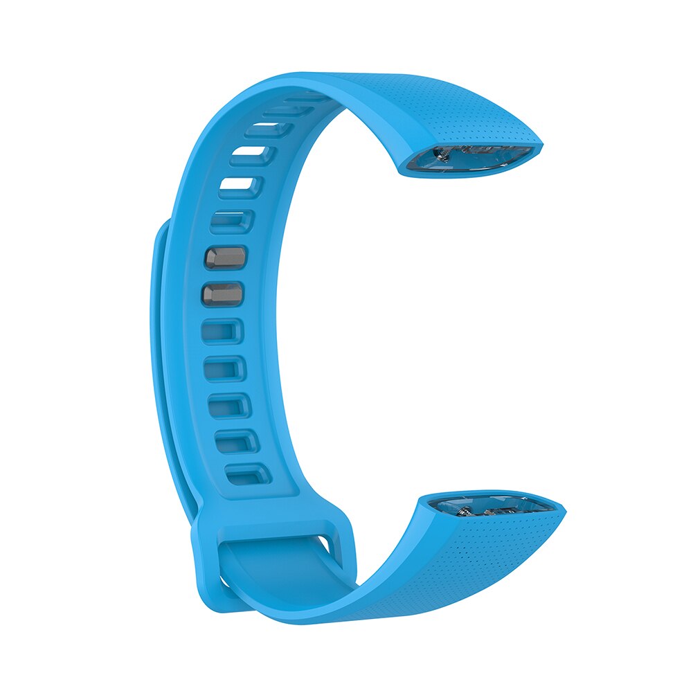 Somple Weiche Silikon Ersatz Armband Armband Handgelenk Band für Huawei Band 2 Pro ERS-B19 ERS-B29 Smart Sport Armband Armband: Light Blue