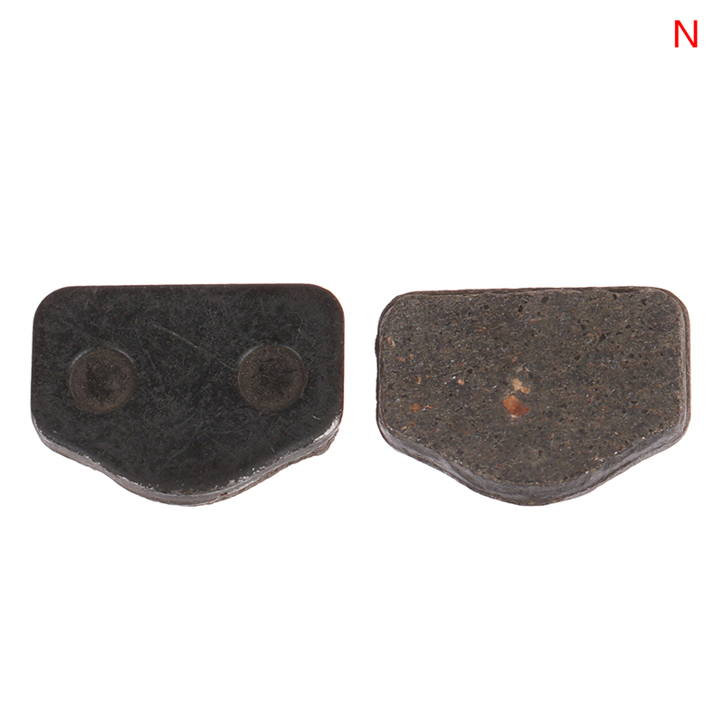 1 Paar Mtb Bike Hydraulische Remblokken Fietsonderdelen Fietsen Organisch Hars Schijfremblokken Fietsaccessoires: Black