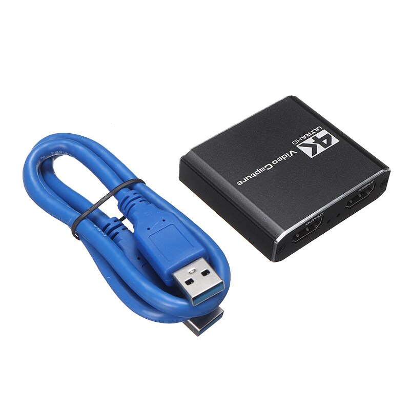Pohiks 1Pc Video Capture Card 4K Hdmi-Compatibel Usb 3.0 Hd Audio Adapter Converter live Opname Doos