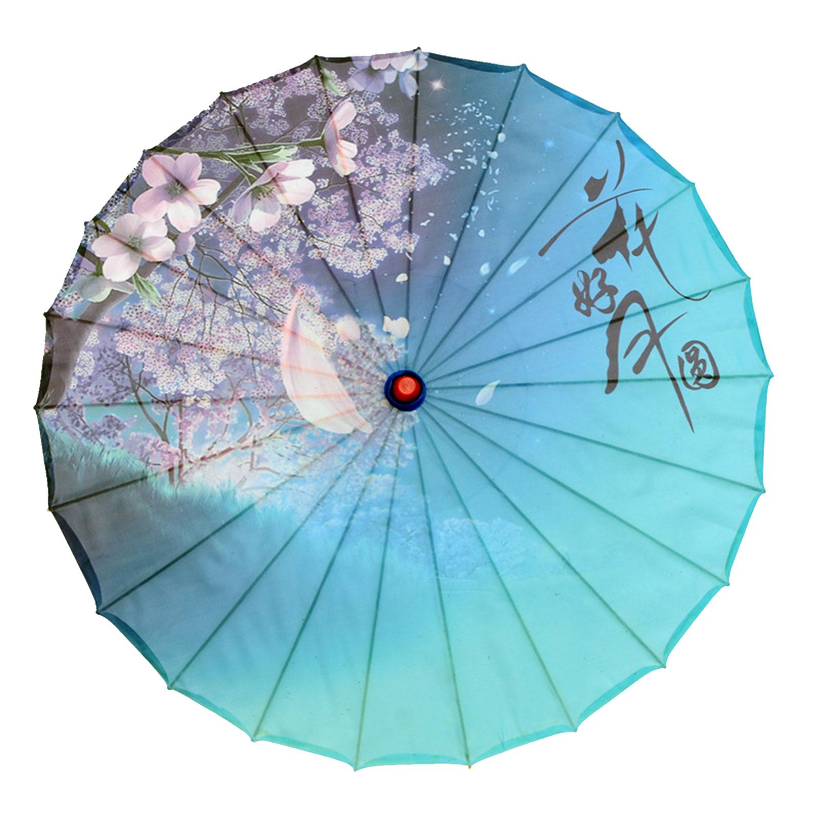 Parasol huilé fait à la main, parapluie de danse classique, art chinois et japonais, mariage, 32 po