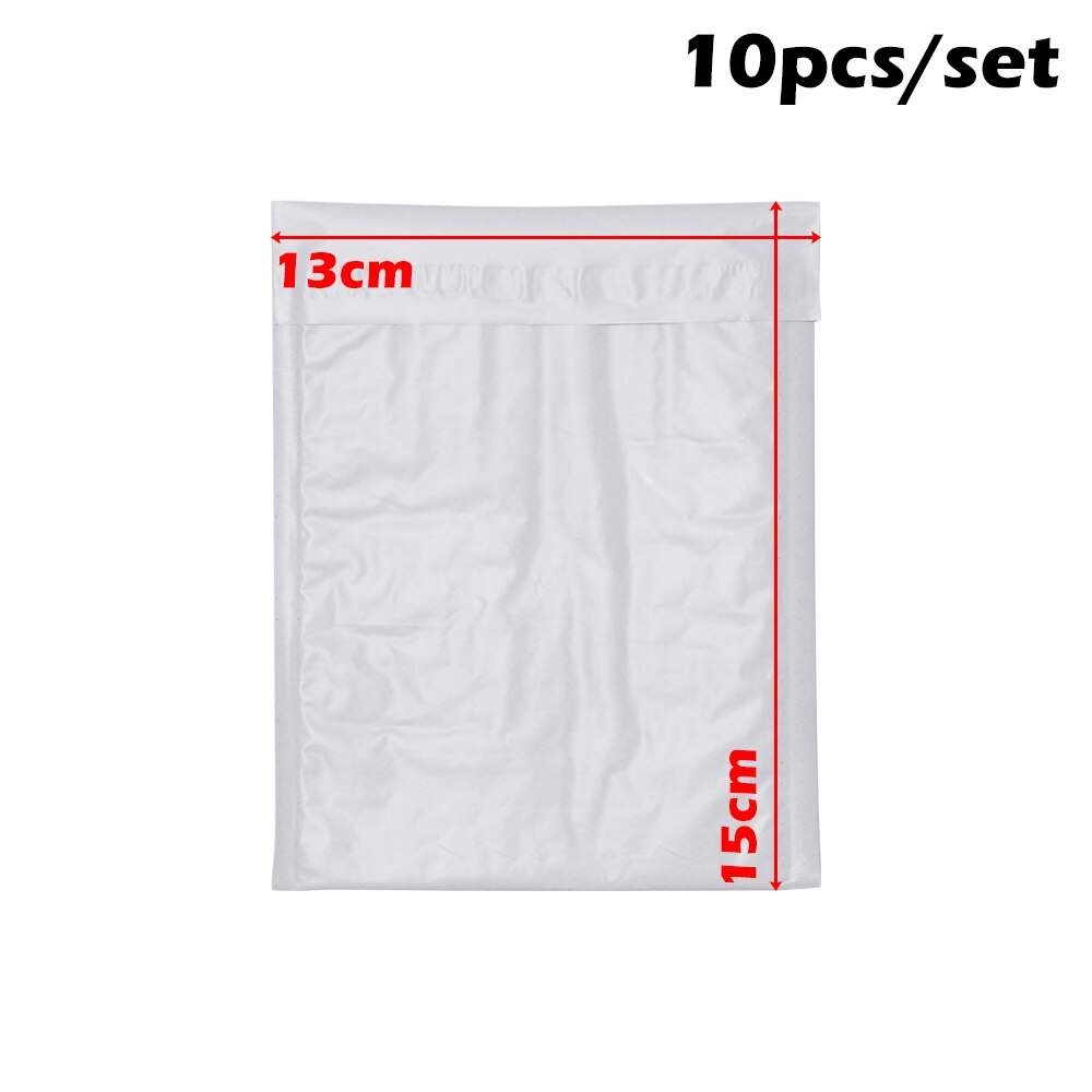 10 peças de espuma impermeável diferente envelope foi especificações embalagem de escritório envelope coextrudado filme vibração saco: 13x15cm