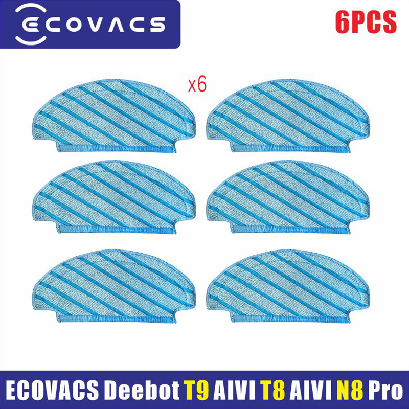 ECOVACS Deebot T9 AIVI T8 AIVI N8 Pro Serie Robot Stofzuiger Zijborstel Hoofdborstel Stof Box Filter Accessoires Onderdelen: Army Green