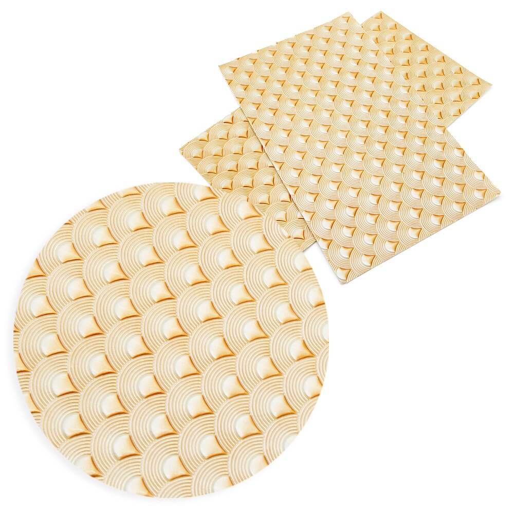 David accessories-tela de cuero sintético de imitación, 20x33cm, escamas de pescado, textura para golpes, costura DIY, lazo para el pelo, bolso, zapatos, 1Yc6149