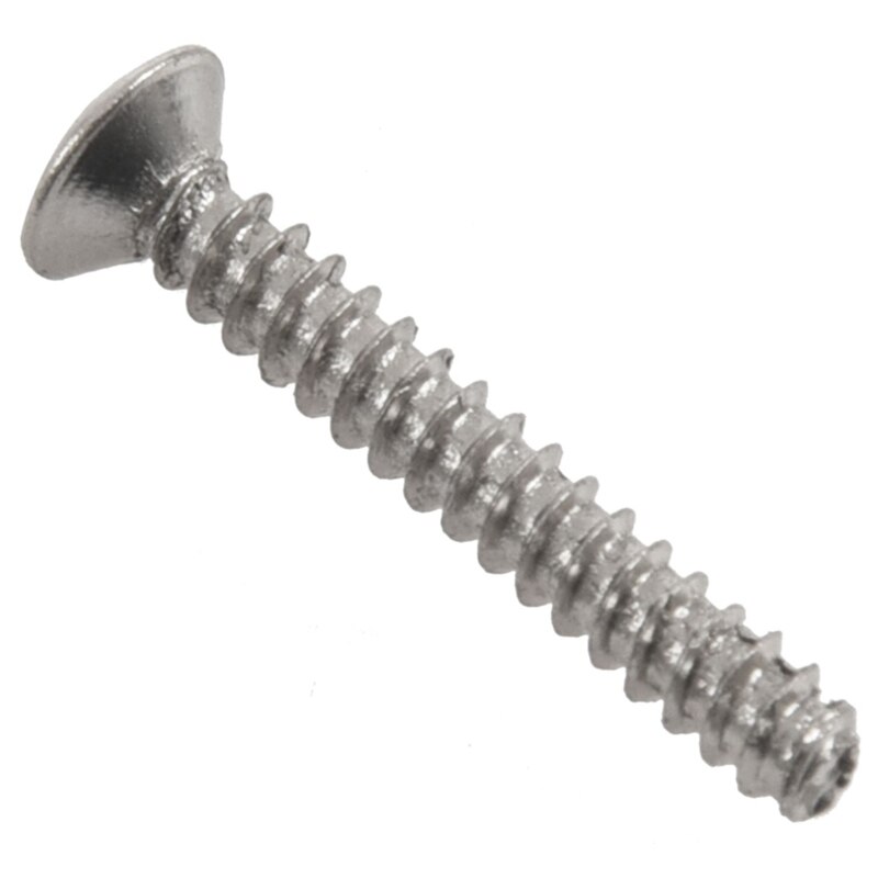 50Pcs Chrome Single Coil Pickup Screws Height Springs &amp; 200 Piece Bass Screws Scratch Plate