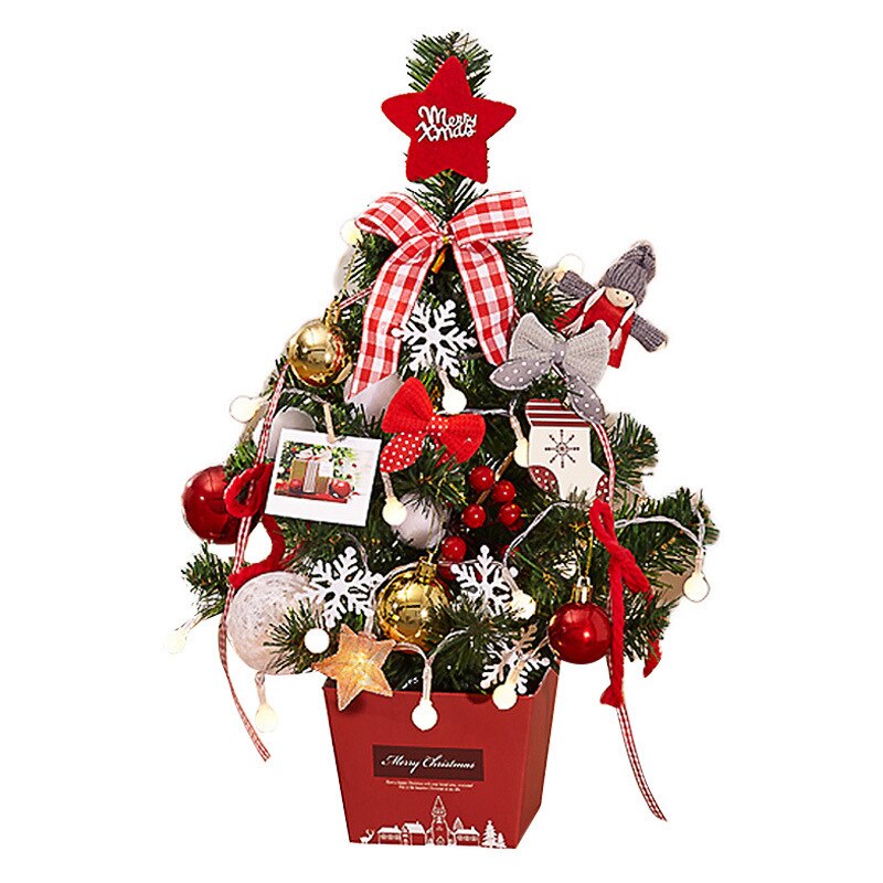 Desktop Miniature Christmas Tree Christmas Decoration Packages Family Christmas Tree Christmas Tree Ornament
