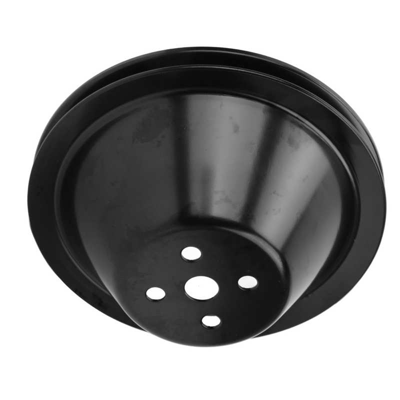 Short Water Pump Pulley High Strength Antirust Single Groove Water Pump Pulley for Car