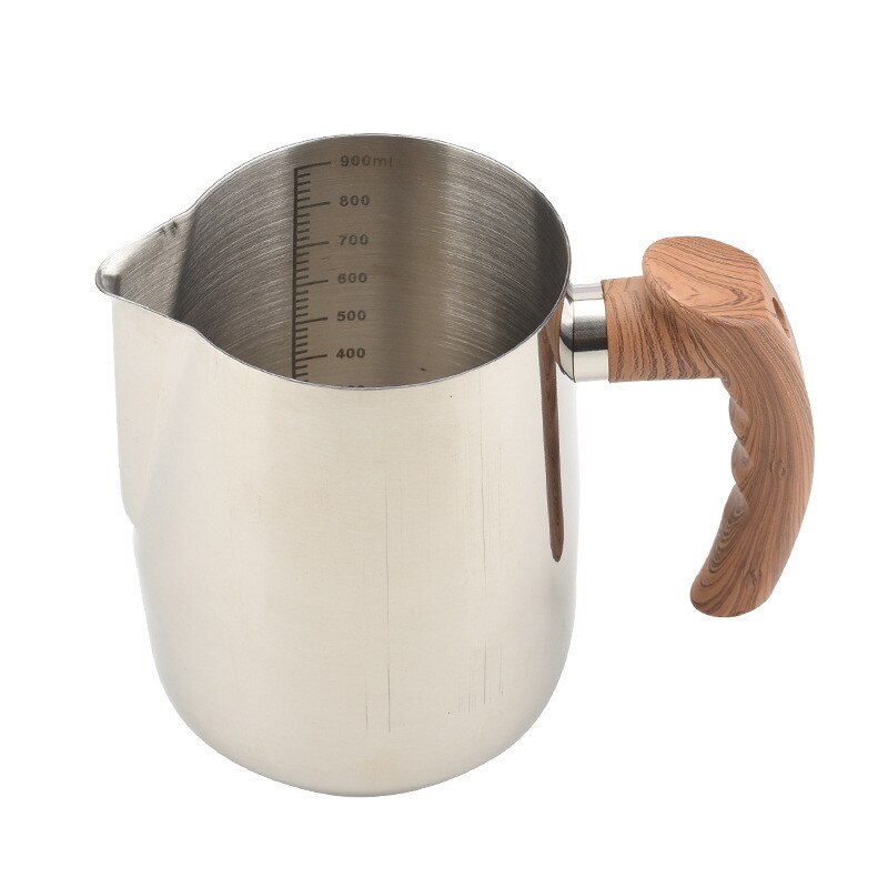 600/950Ml Melkopschuimer Pitcher Cappuccino Latte Art Cup Schuim Maker Porselein Melkkan Melkopschuimer كوب لاتيه