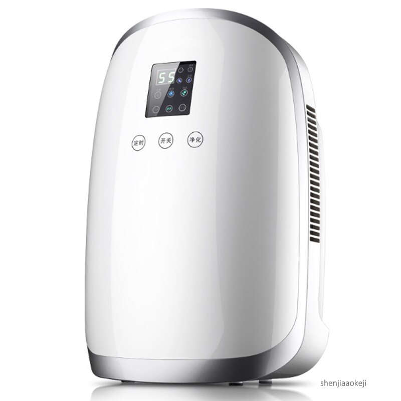 intelligent dehumidifier LED dispaly 0.08L/h negative ion purification automatic defrost air dryer for Bedroom living room study: Default Title
