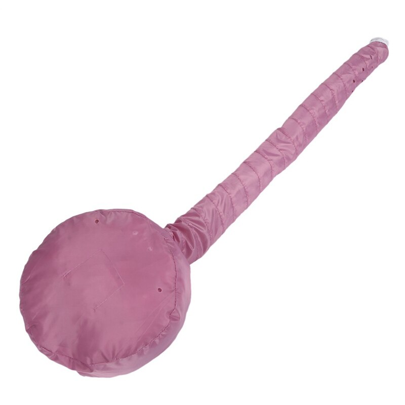 La gorrita casco soplando rosa de Color Pr secador de pelo