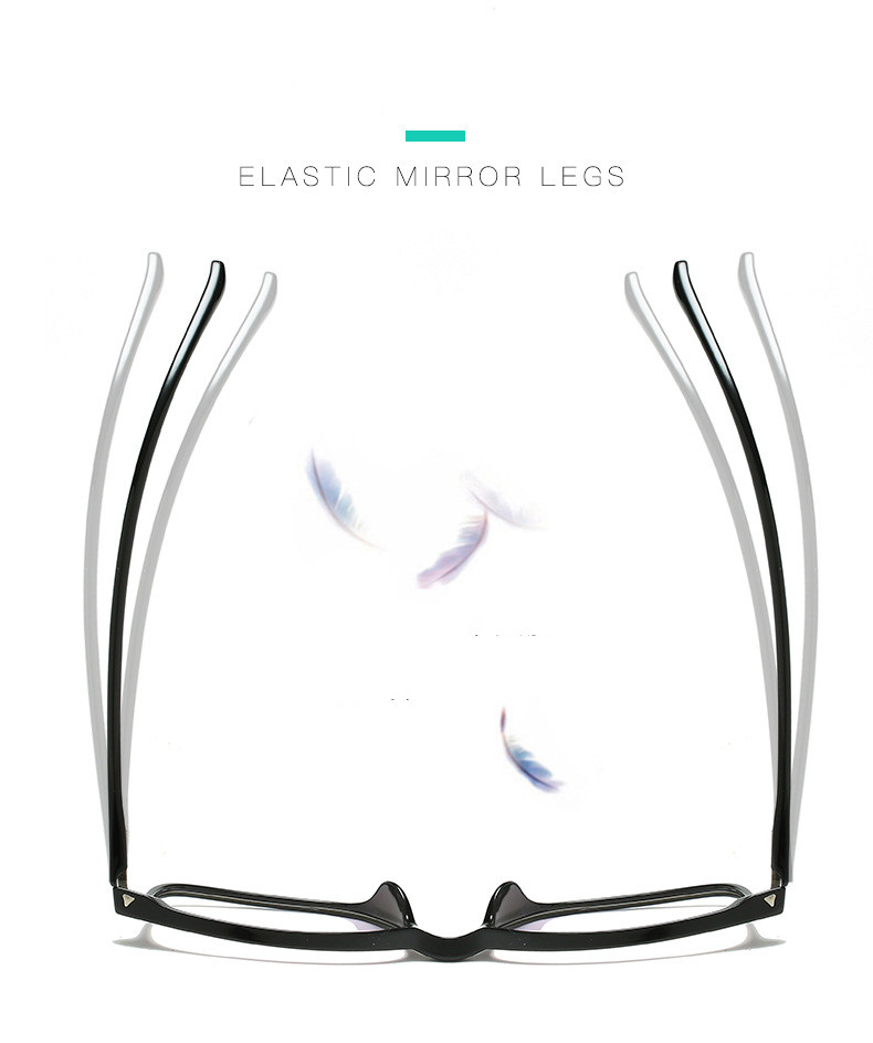 2022 ultra-light anti-blue computer goggles box no degree blue film flat glasses computer glasses blue light glasses