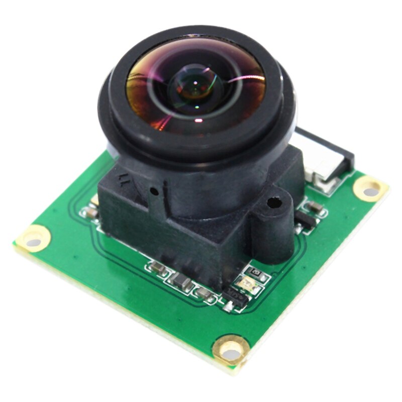 High Definition Camera Module, 5 Million Pixels 32 X 32 Mm 175 Degree Large Lens Camera Suitable for Raspberry Pi