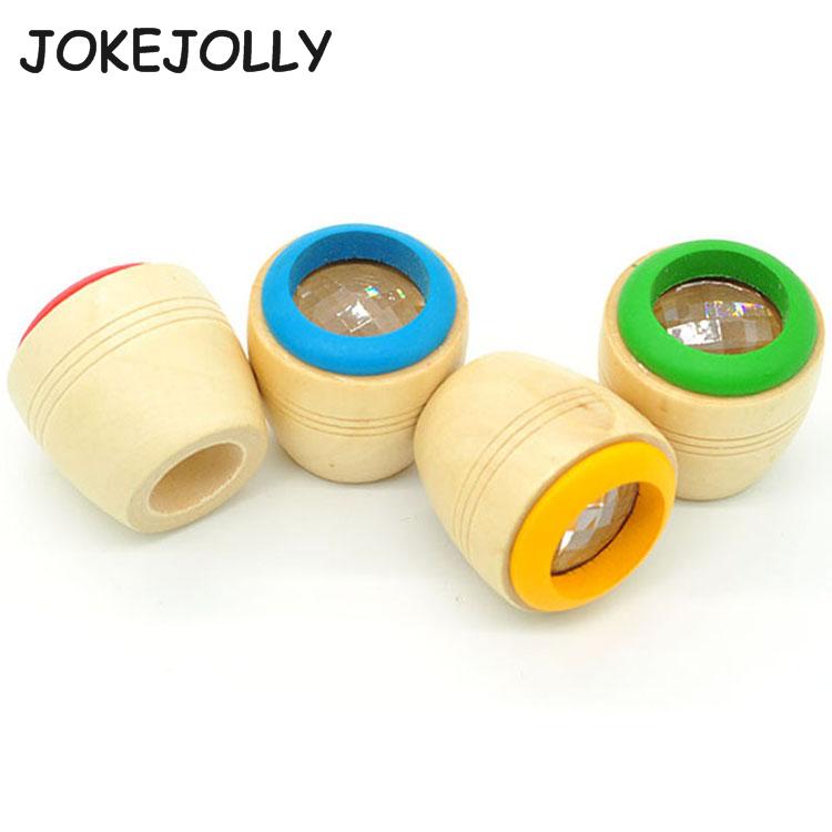 Houten Caleidoscoop speelgoed artascope wetenschap studie schattige modellering houten speelgoed voor kind, Kinderen educatief speelgoed klassiekers WYQ