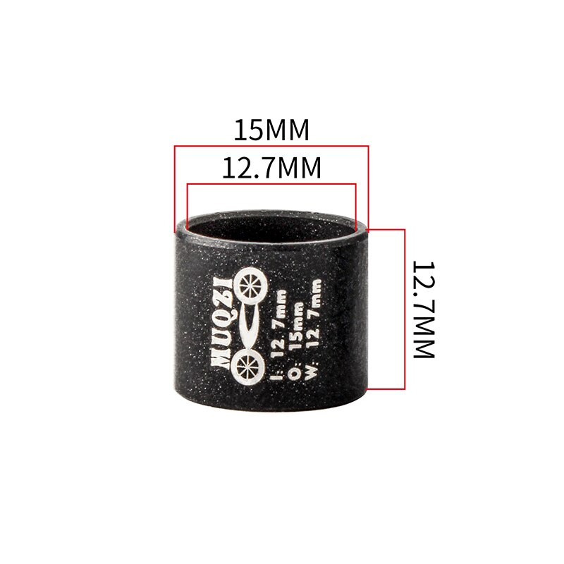 MUQZI amortiguadores de moto Du casquillo de acero inoxidable de la suspensión trasera de la vesícula biliar casquillo de cojinete de teflón bicicleta de montaña