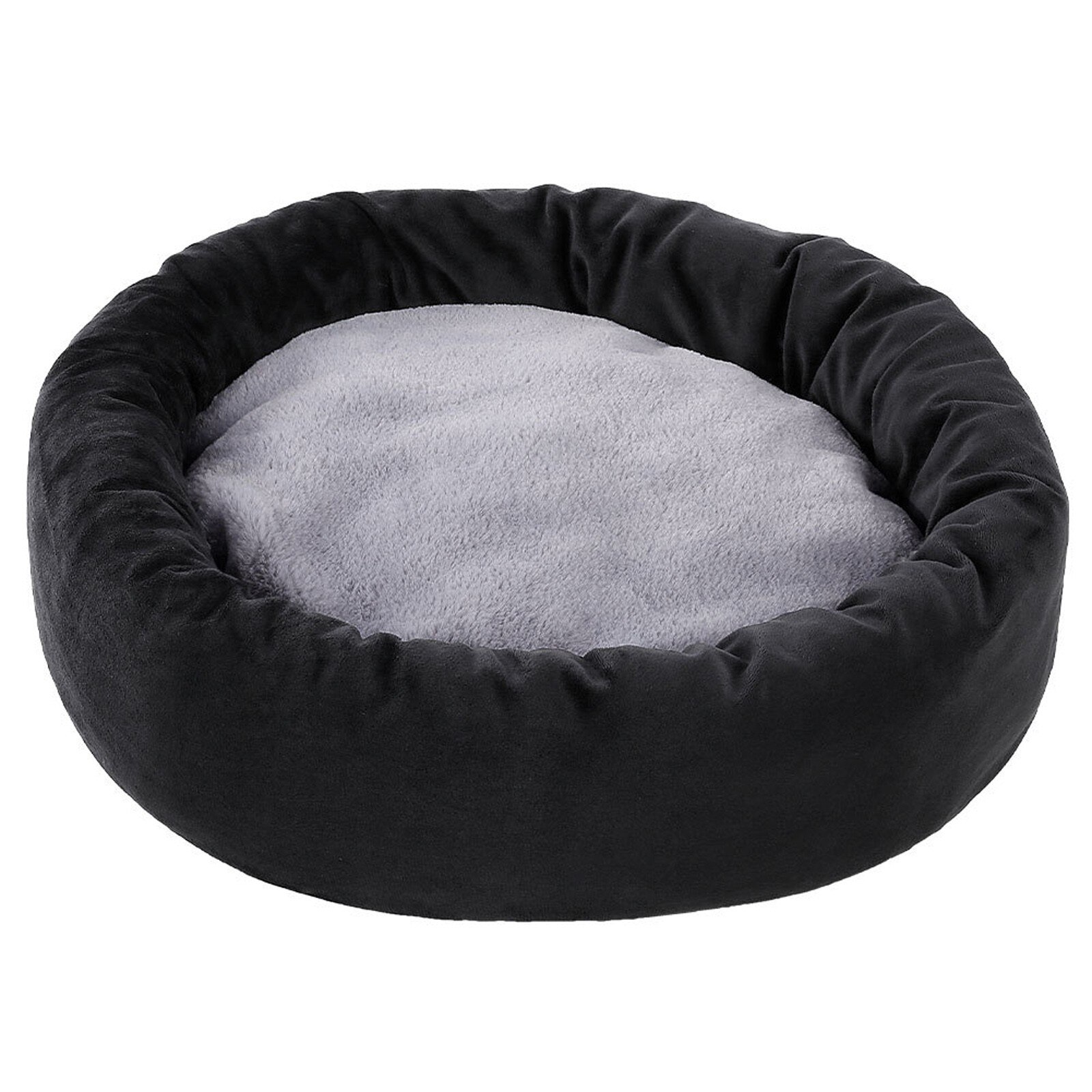 Doux rond en peluche hiver chien lit litière chat lit chiot coussin Chihuahua Teddy petit chien maison lit pour animaux de compagnie pour chiens chat # G30: A