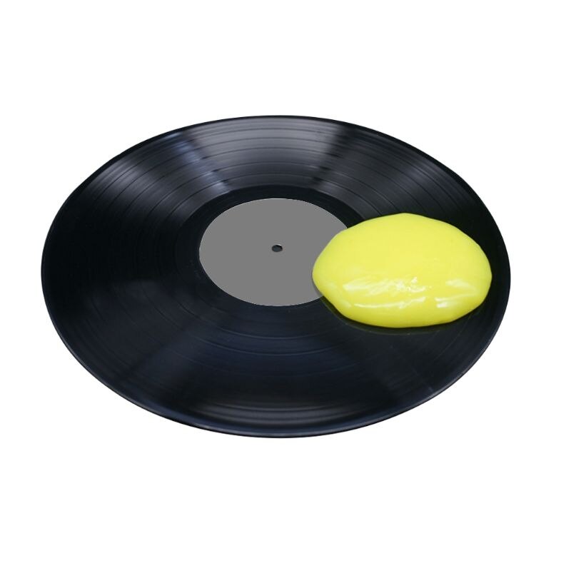 Ootdty magisk støvrenser lp vinyl pladespiller plade patron rengøring blød gummi slimy gel