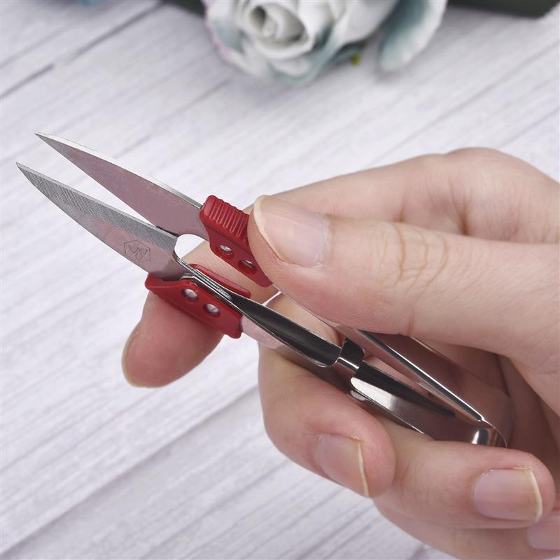 Small Scissors Stainless Steel Cross-stitch Sewing Scissors Many Style U-shaped Scissors for Fabric Sewing Embroidery Scissor