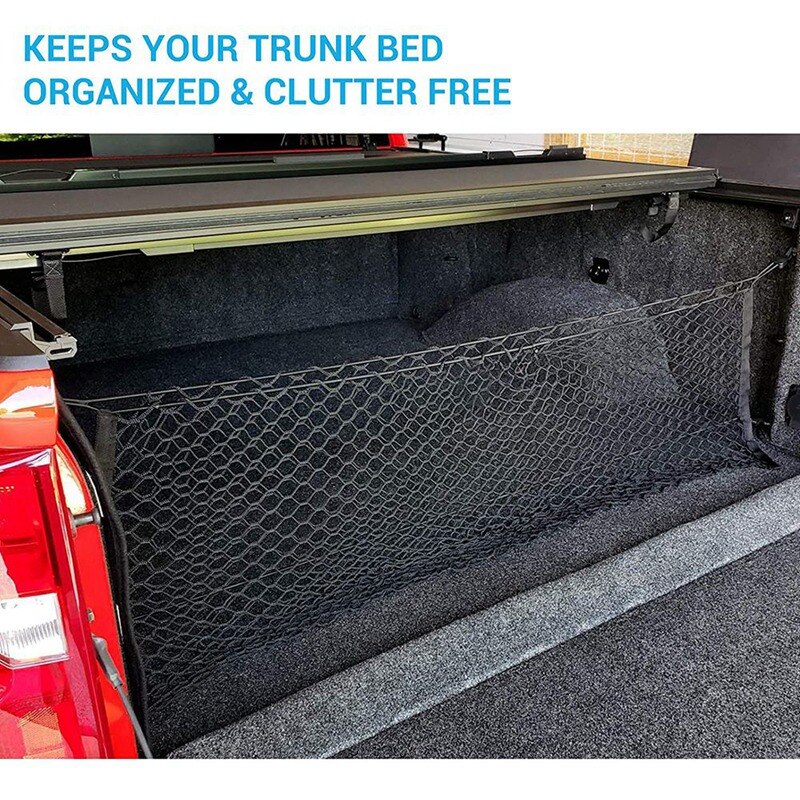 120X40CM Kofferbak Achter Opslag Netto Truck Auto Bagagenet Kofferbak Bagage Netto Geschikt Voor Auto Suv Pickup