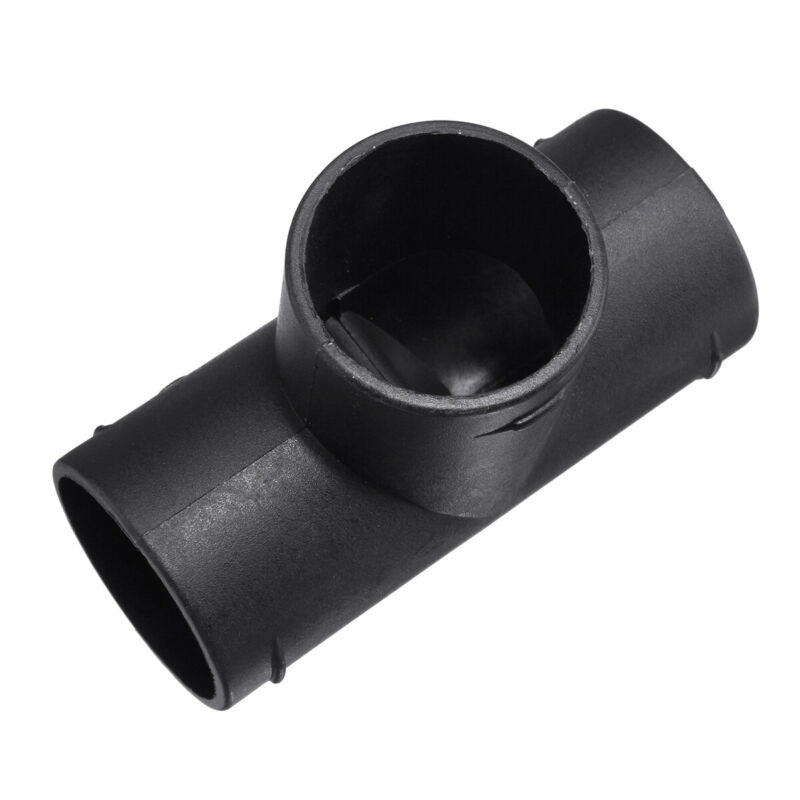 Replacement Air Vent Ducting 42mm Heater T Piece Splitter Black Plastic