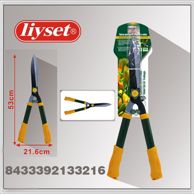 Liyset tijeras de podar, tijeras de jardinería Reach, herramienta de podar, tijeras de árbol para herramientas de jardín, picadora, podadora: 33216
