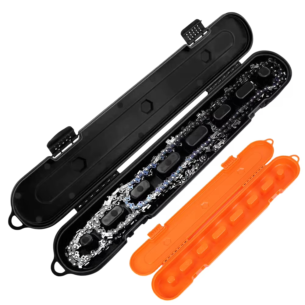 Chainsaw Chain Storage Box Universal Chain Locker Carrying Case Portable Chainsaw Chain Storage Case Chainsaw Organizer Tools
