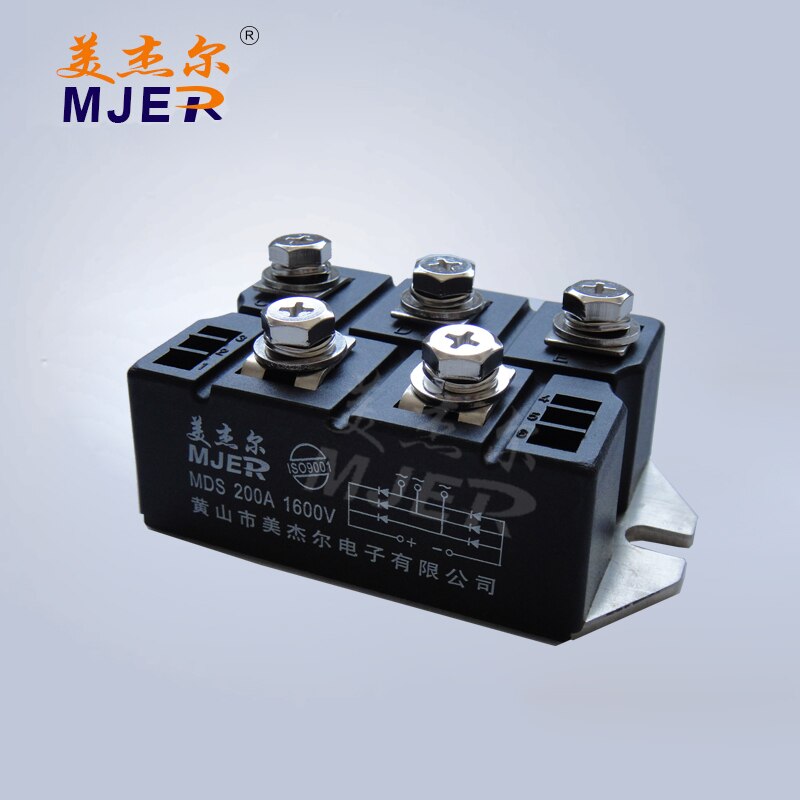 MDS200A Three phase Bridge rectifier diode modules MDS 200A1600V VUO Rectifying bridge module